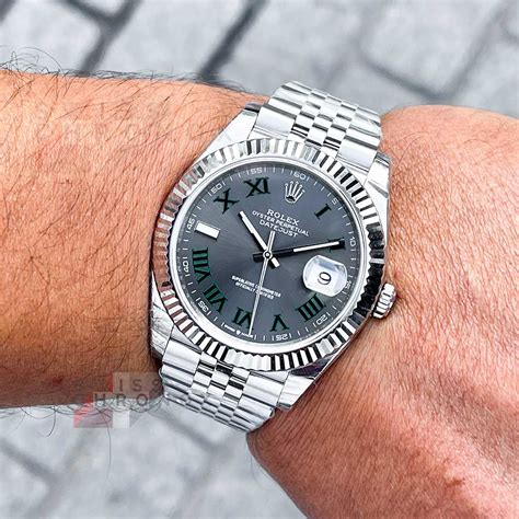 rolex wimbledon 41mm jubilee